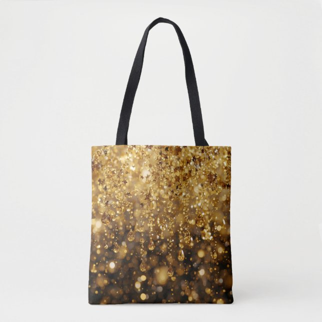 Step Out in Style With Golden Sparkles on Your (Vorderseite)