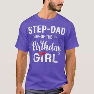 Step Vater der Geburtstagstochter passend fa T-Shirt