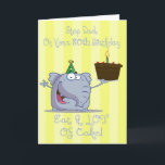 Step Vater Eat More Cake 40 th Birthday Card Karte<br><div class="desc">karte</div>