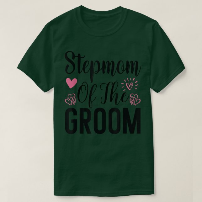 Stepama der Groom Step Mama Ladys Stepmutter We T-Shirt (Design vorne)