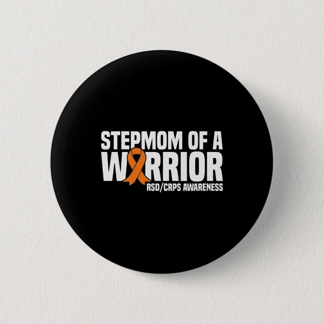 Stepama eines Kriegers Orange Ribbon Rsdcrps Aware Button (Vorderseite)