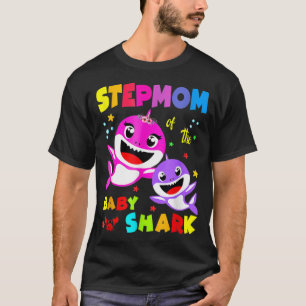 Stepama Shark Stepama Shark Family Mother Day T-Shirt