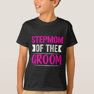 Stepama vom Groom gibt Mama Braut Hochzeitsgarten T-Shirt