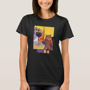 Stepan the chubby Katzenkunst, niedlicher Katzenli T-Shirt