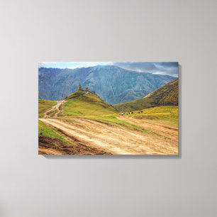 Stepantsminda Kazbegi Georgia Leinwanddruck