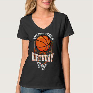 Stepbruder des Geburtstagsbasketballthemas B T-Shirt