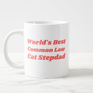 Stepdad, die beste Common Law Cat der Welt Jumbo-Tasse