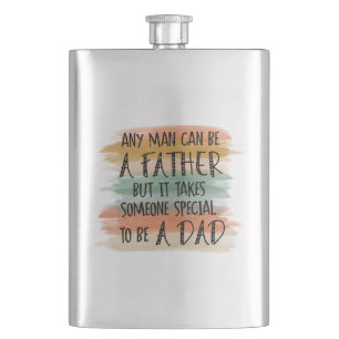 Stepdad Father's Day-Geschenk Besondere Väter Flachmann