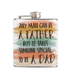 Stepdad Father's Day-Geschenk Besondere Väter Flachmann