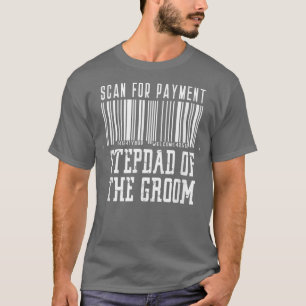 Stepdad Step Vater des Groom Family Party Rehears T-Shirt
