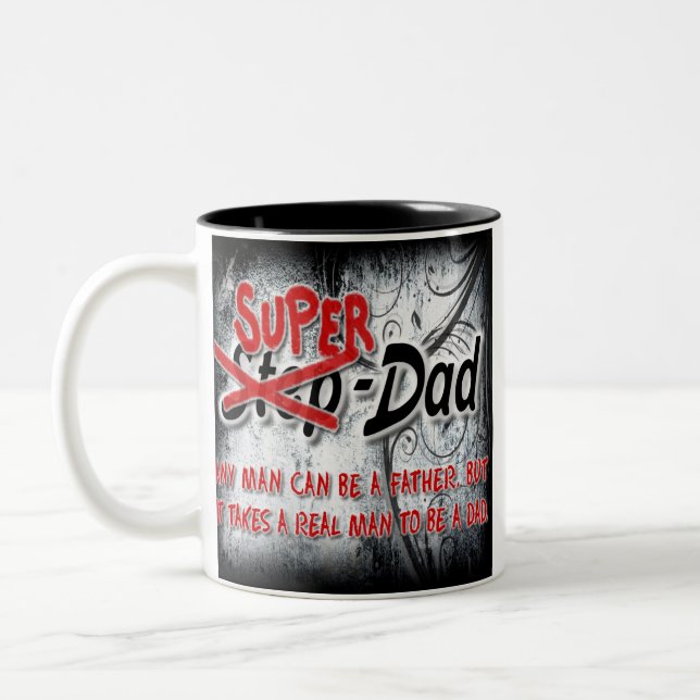 Stepdad-Tasse Zweifarbige Tasse (Links)