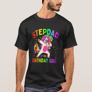 Stepdad von der Geburtstagsparty Girl Dabbing Unic T-Shirt
