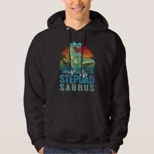 Stepdadsaurus Rex Dinosaur Stepdad Saurus Familie Hoodie