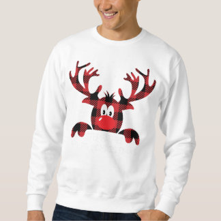 Stepfather Always be yourself Reindeer Santa Hat B Sweatshirt