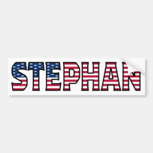 Stephan Name Vorname USA Aufkleber Sticker Auto Autoaufkleber