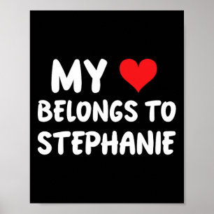 Stephanie - Mein Herz gehört Stephanie - Liebe Poster
