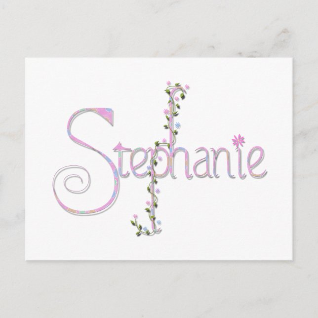 Stephanie Postkarte (Vorderseite)