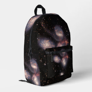 Stephan's Quintet 5 Galaxien Tiefes Feld James Web Bedruckter Rucksack
