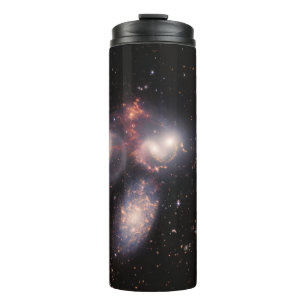Stephan's Quintet 5 Galaxien Tiefes Feld James Web Thermosbecher