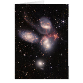 Stephans Quintet 5 Galaxies Deep Field James Webb