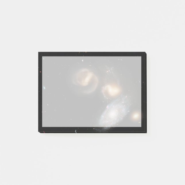 Stephans Quintet-Galaxien Post-it Klebezettel (Vorderseite)