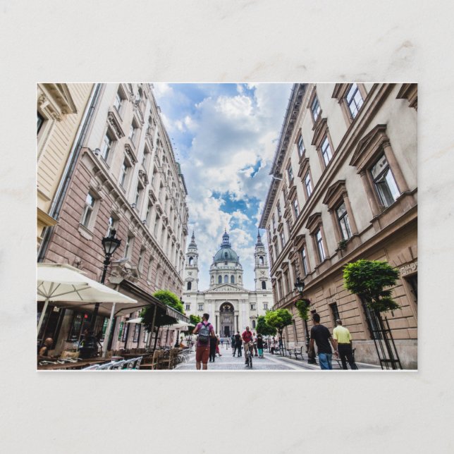 Stephansbasilika (Budapest) Postkarte (Vorderseite)