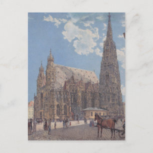 Stephansdom in Wien von Rudolf Postkarte