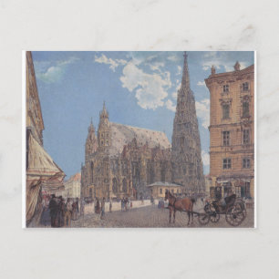 Stephansdom in Wien von Rudolf Postkarte