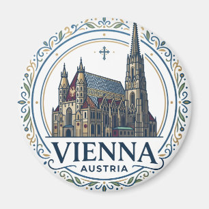 Stephansdom Österreich Magnet