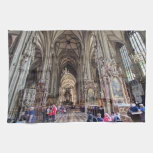 Stephansdom, Wien Österreich Küchentuch