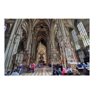 Stephansdom, Wien Österreich Poster