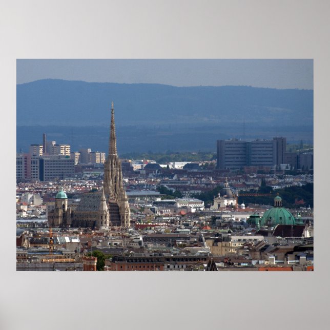 Stephansdom, Wien Österreich Poster (Vorne)