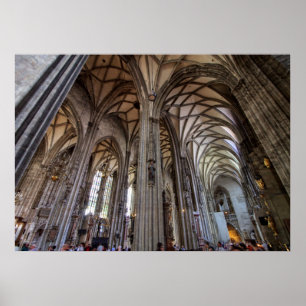 Stephansdom, Wien Österreich Poster