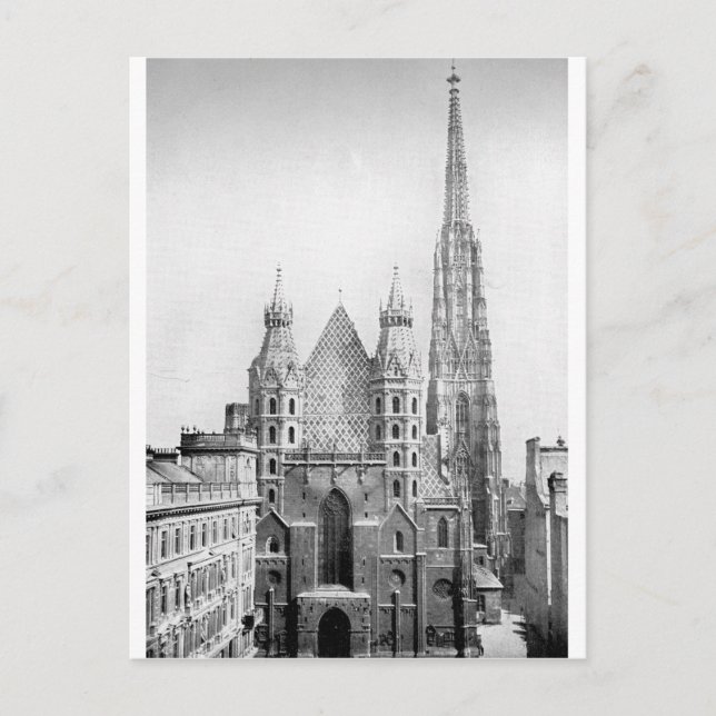 Stephanskirche, Wien um 1890 Postkarte (Vorderseite)