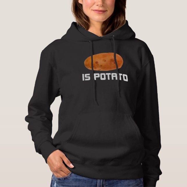 Stephen Colbert Is Potato Hoodie (Vorderseite)
