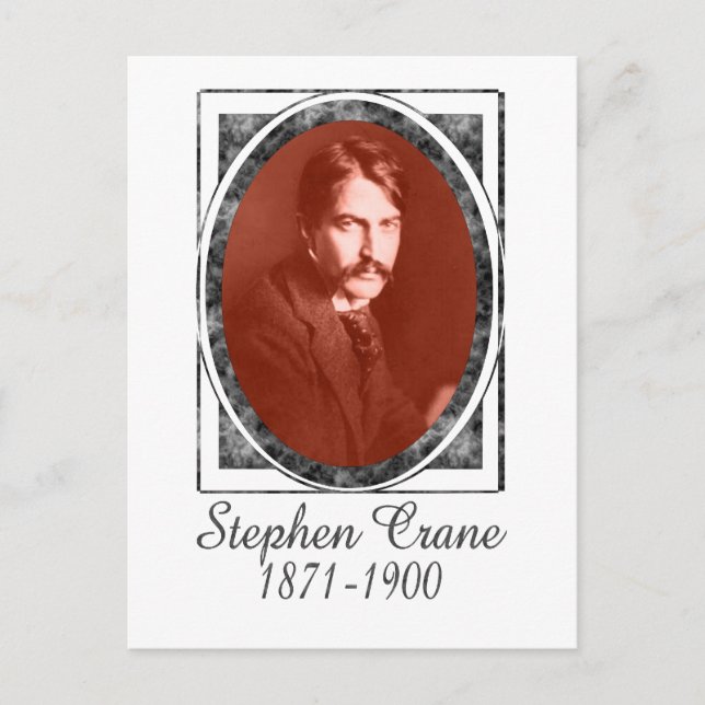 Stephen Crane Postkarte (Vorderseite)