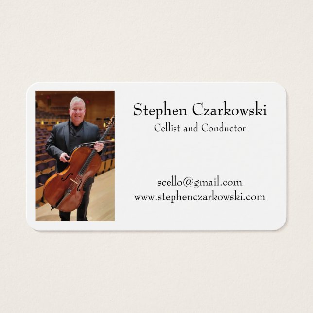 Stephen Czarkowski Business Cards (Vorderseite)