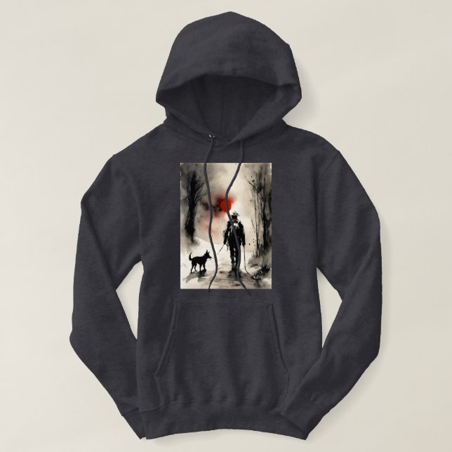 Stephen Gammell Stil. Hoodie (Design vorne)