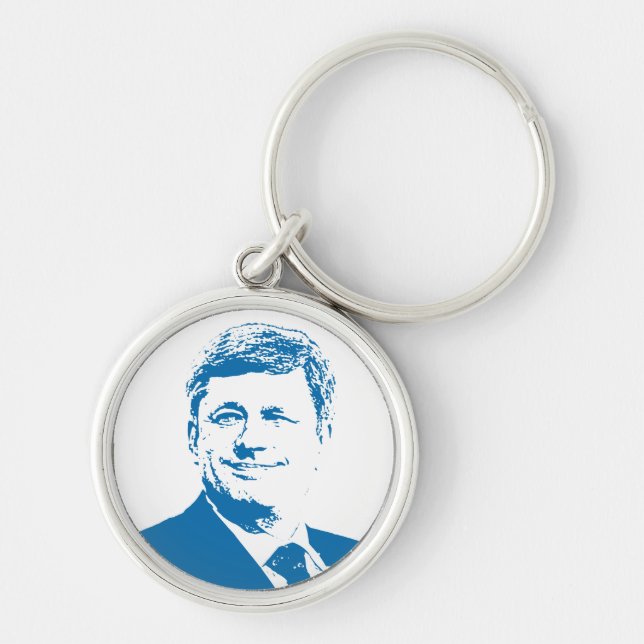 Stephen Harper Logo Schlüsselanhänger (Vorne)