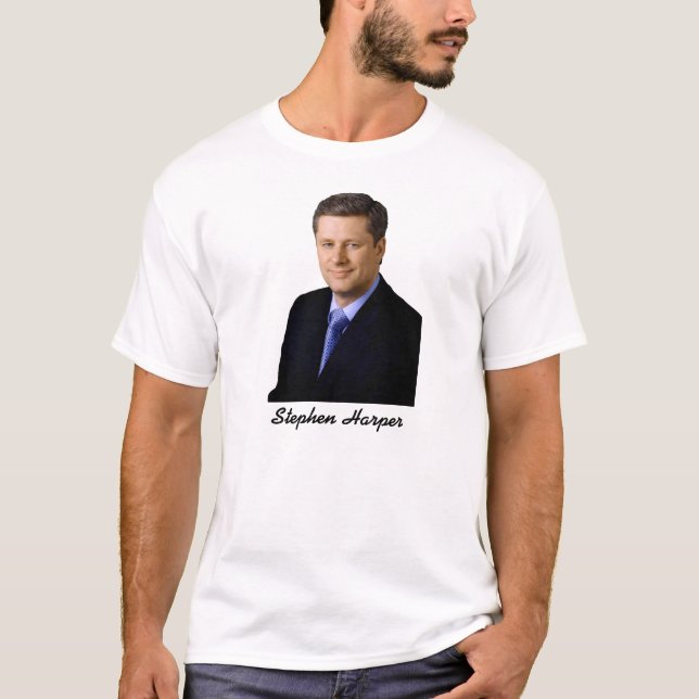 Stephen Harper T-Shirt (Vorderseite)