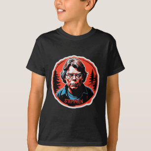 Stephen King Sticker T-Shirt