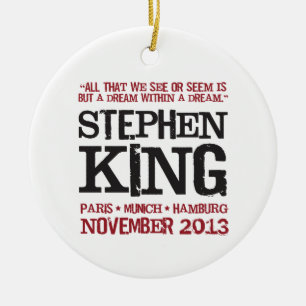 Stephen Kings Euroausflug Keramik Ornament