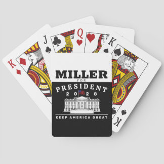 STEPHEN MILLER 2028 SPIELKARTEN