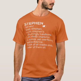 Stephen Name Definition Stephen Bedeutung Stephen T-Shirt