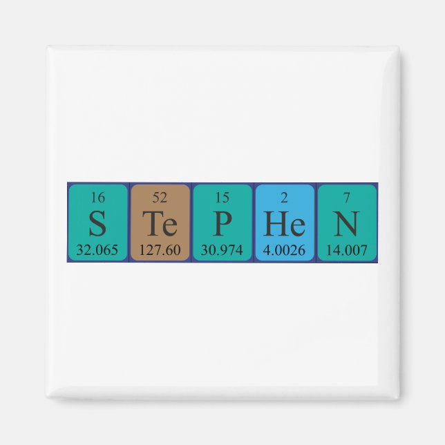Stephen-Periodenmagnet Magnet (Vorne)