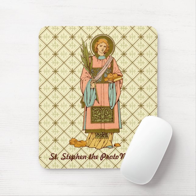 Stephen the ProtoMartyr (RLS 17) (Stil 2) Mousepad (Mit Mouse)