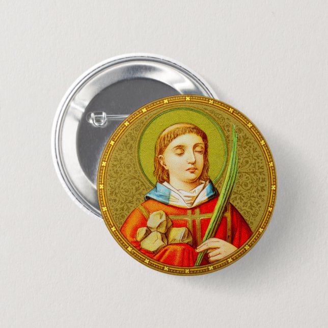 Stephen the ProtoMartyr (SNV 26) Button (Vorne & Hinten)