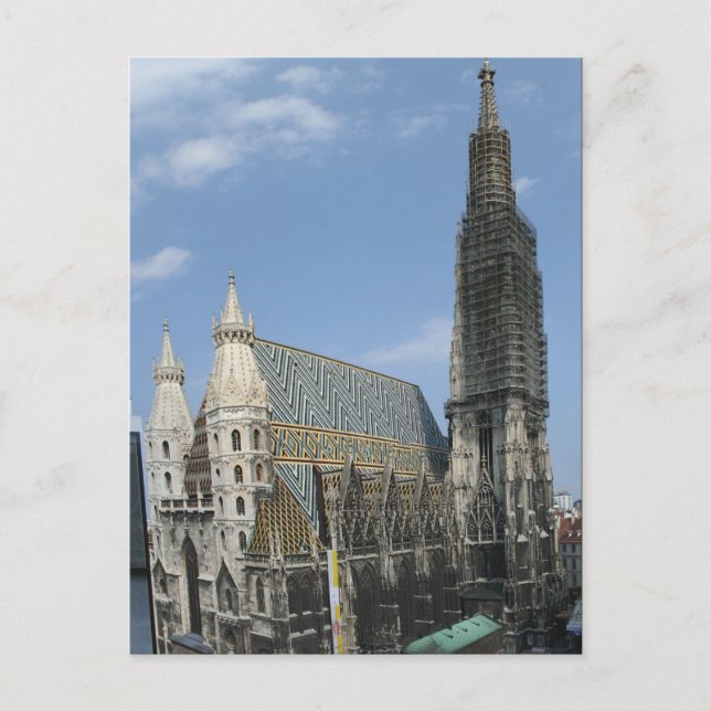 Stephen's Cathedral Domkirche St. Stephan Postkarte (Vorderseite)