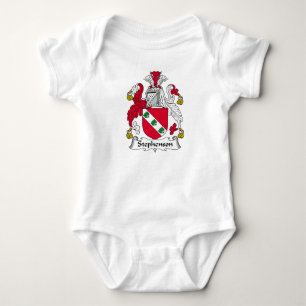 Stephenson-Familienwappen Baby Strampler