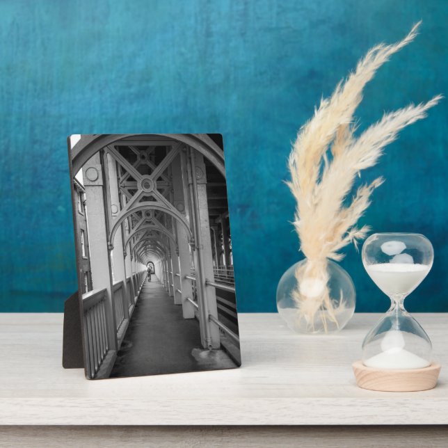 Stephensons High Level Bridge, Newcastle Upon Tyne Fotoplatte (Seite)